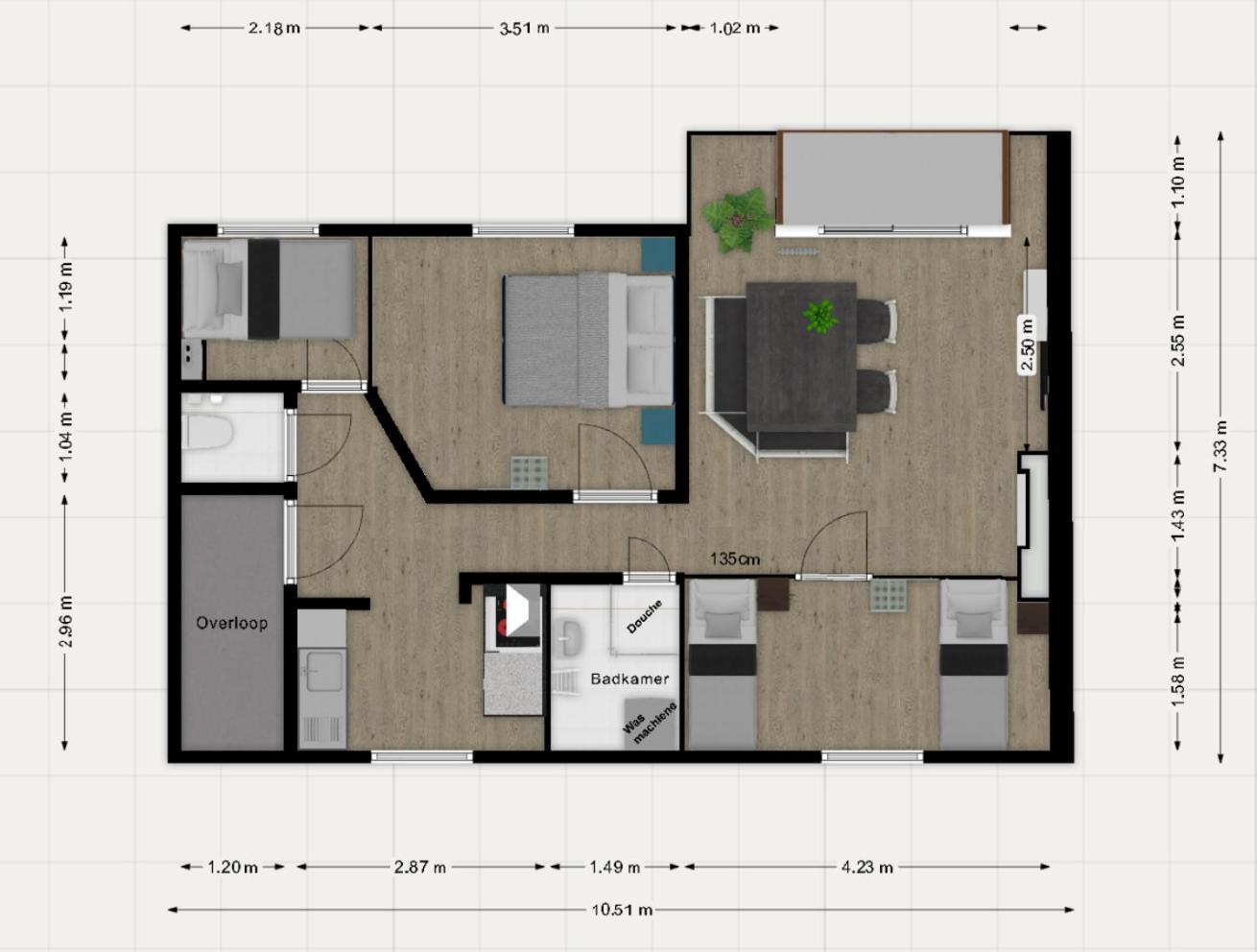 Appartement Topsleep 24-3 Arnhem